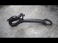 Hand forged dragon bottle opener