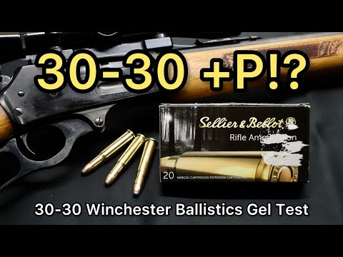 MACH 2.2!! 30-30 Winchester Sellier \u0026 Bellot 150gr Ammo Test