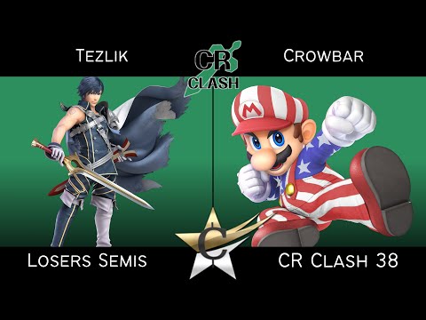 CR Clash 38 Losers Semis - Tezlik (Chrom) vs Crowbar (Mario) - HDR