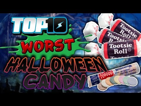 トップ10 WORSTハロウィンキャンディ (Top 10 WORST Halloween Candy)