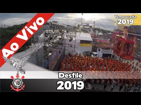 Gaviões da Fiel 2019 - Bateria no desfile oficial - Apoteose Visita SP - #Aud19