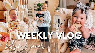 VLOG: Spring Organizing | Recent Amazon Purchases | Kelsie & Conor