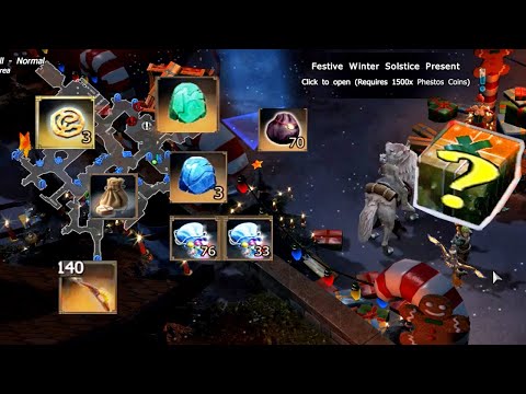 Level 100, Big Present Opening, Legendary Runes! - Dark Legacy Ranger Progress #3 Drakensang Online