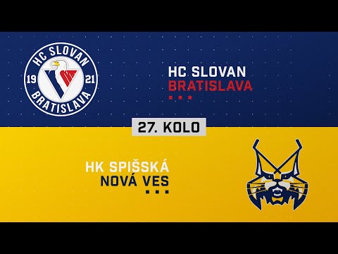 27.kolo HC Slovan Bratislava - HK Spišská Nová Ves HIGHLIGHTS