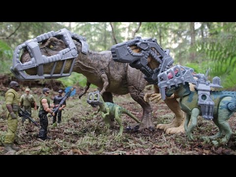 Stomp N Escape Tyrannosaurus Rex Jurassic World Camp Cretaceous Dino Escape Mattel #jurassicworld