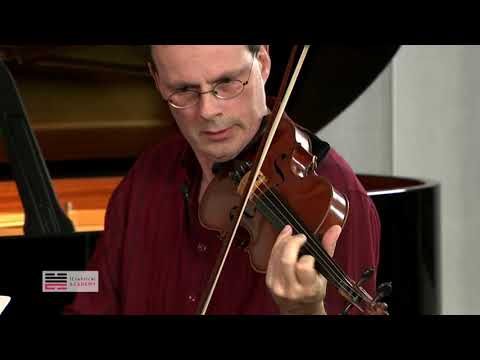 VIOLIN MASTERCLASS WIENIAWSKI VIOLIN CONCERTO NO.2 IN D MINOR, OP 22, 3RD MOV - RUDOLF KOELMAN