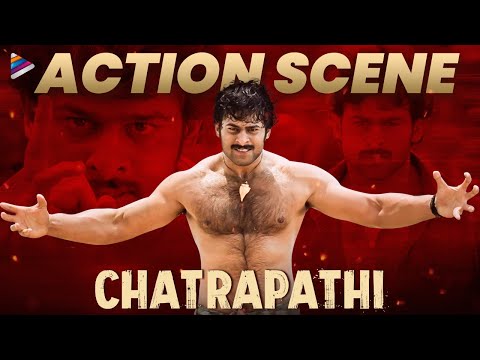 Prabhas Chatrapathi Movie Best Action Scene | SS Rajamouli | Hukumath Ki Jung Hindi Dubbed Movie