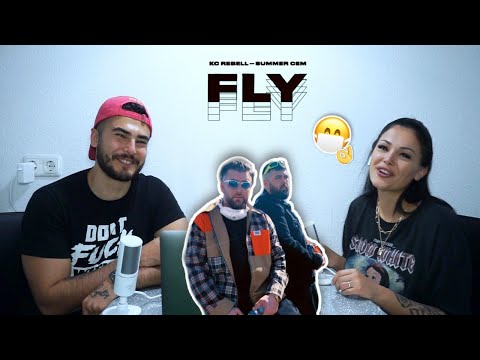 WAS EINE GEILE AKTION!! 🤩 | KC Rebell & Summer Cem - Fly REACTION | Crystal Mert & Billie Jean