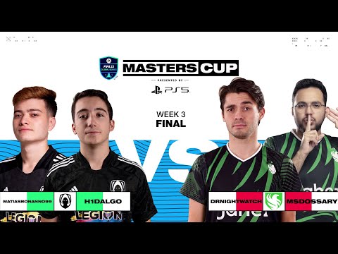 FIFA 22 FGS Masters Cup Final | Heretics Matias & H1DALGO VS Falcons DrNightWatch & Msdossary