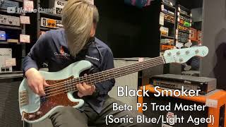 Video thumbnail for 【Ikebe B-Sound Check】BLACK SMOKER Beta P5 Trad Master (Sonic Blue/Light Aged)【試奏動画】 by Ikebe Channel｜池部楽器店