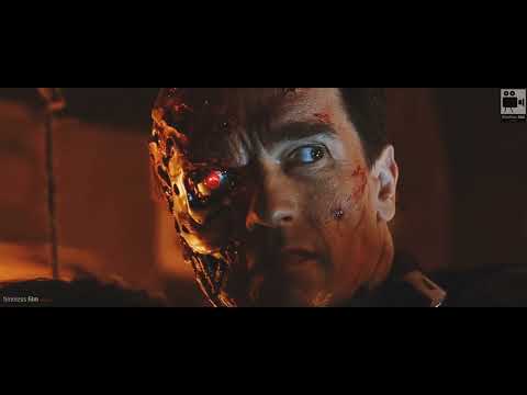 T-800 (Arnold Schwarzenegger) Destroys itself | Goodbye | Terminator 2: Judgment Day |