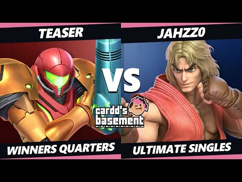 Cardd's Basement Winners Quarters - Teaser (Samus) Vs. Jahzzo (Ken) SSBU Ultimate Tournament