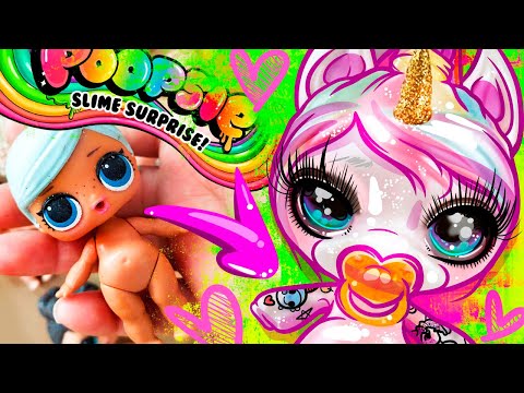 From LOL Surprise Doll to Poopsie Unicorn | Custom Doll DIY
