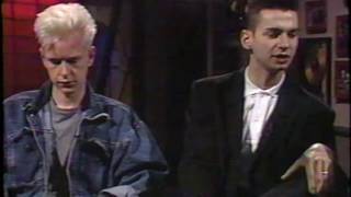 Depeche Mode 'Black Celebration' interview MTV 1986