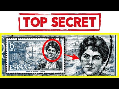 📝 ROSALIA de CASTRO - Spain 1967 - CURIOSITIES of the POSTAGE STAMP