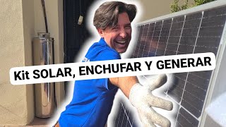 Kit SOLAR AUTOINSTALABLE para AHORRAR en tu FACTURA DE LUZ - Tutorial FACILÍSIMO
