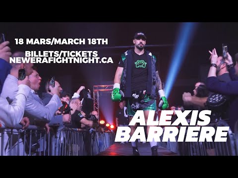 New Era Fighting Présente Alexis Barrière contre Zamig Atakishiyev, le 18 mars...