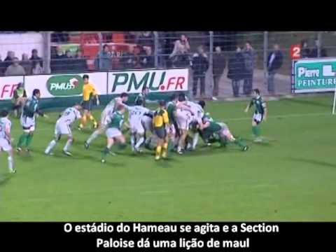 RugbyMania - Pau vs Saint-Etienne - Pro D2 2010/11 - rugby - J23