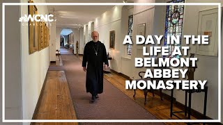 The Benedictine monks of Belmont Abbey Monastery
