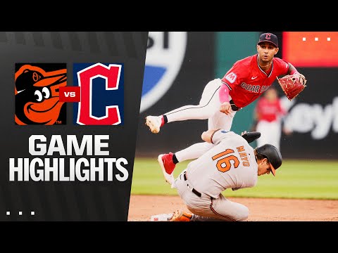 Orioles vs. Guardians Game Highlights (7/22/25) | MLB Highlights