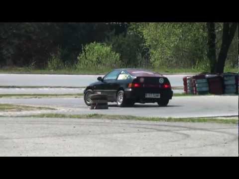 Maciej Piwnik Honda CRX - SuperOES IV Runda Tor Kielce 28-04-2012