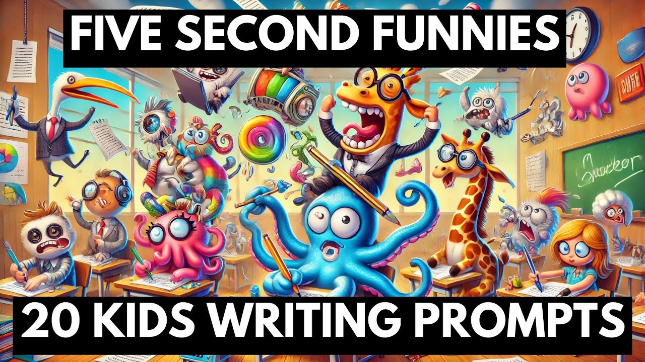 Funny Writing Prompts Practice for Kids - Fun Practice