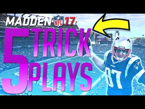 Top 5 Trick Plays in Madden 17!