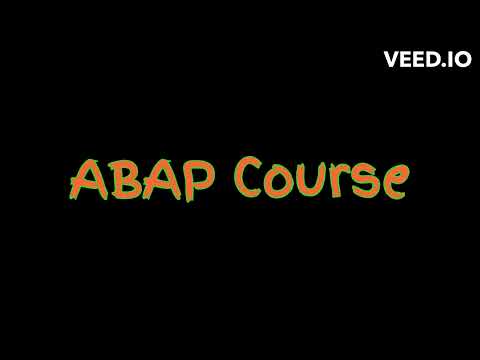 ABAP Course