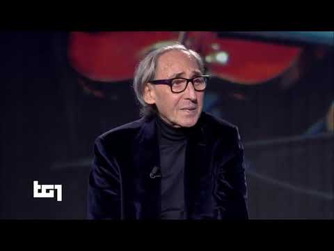 Emozionante risposta di Franco Battiato durante l'ultima intervista al Tg1 realizzata da V. Mollica
