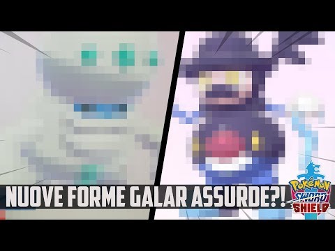 50+ NUOVI POKEMON E FORME GALAR RIVELATI IN POKÉMON SPADA E SCUDO?!