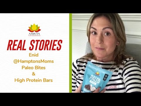 Enid From @HamptonsMoms Reviews Our Products | Amrita Paleo Bites