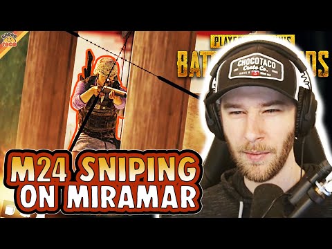 M24 Sniping on Miramar ft. Swagger - chocoTaco PUBG Duos Gameplay