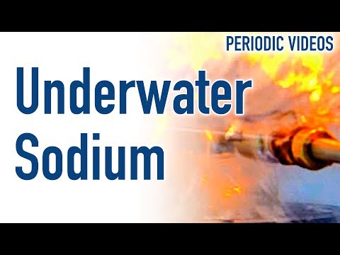 Underwater Sodium - Periodic Table of Videos