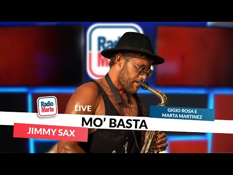 RADIO MARTE - JIMMY SAX "No Man No Cry " LIVE con " MO' BASTA"