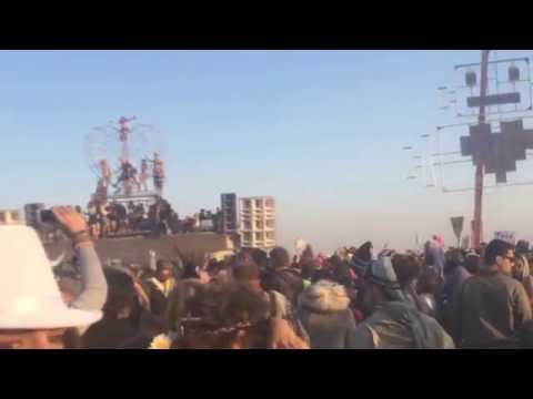 Robot heart burning man 2014 - lee burridge sunrise
