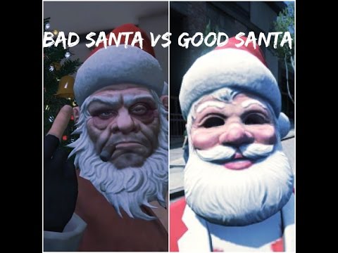 Grand theft auto V|Bad santa vs good santa