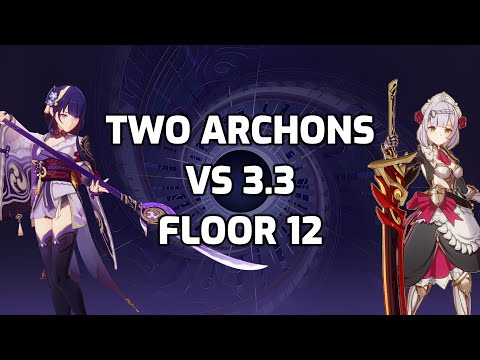 EL Raiden and Noelle Double Electro - Genshin Impact 3.3 Spiral Abyss