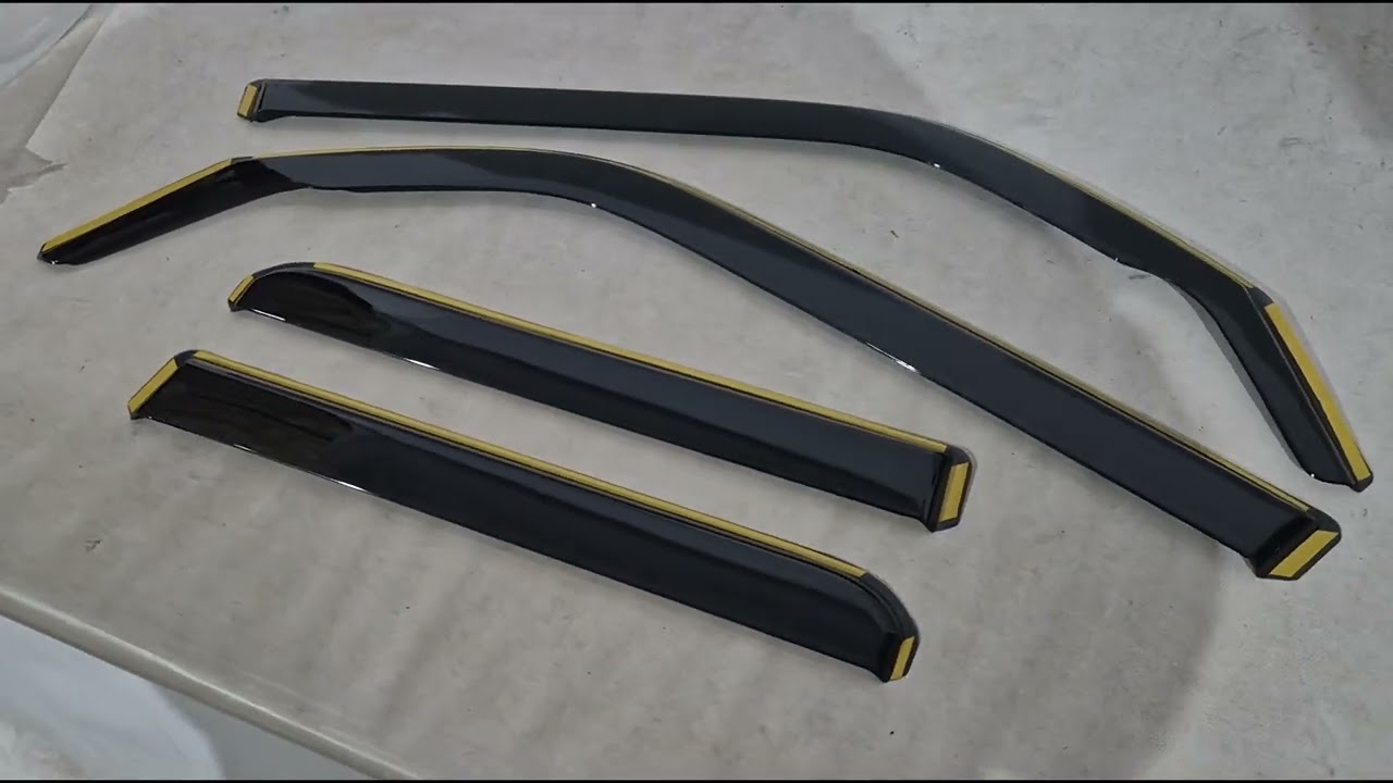 Toyota 4Runner 2009–2024 Vindavvisare, insticksmodell Niken Luxury (4 st) Video 1