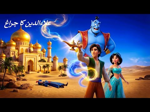 Aladdin and the Magic Lamp |  अलादीन और जादुई चिराग़   | Hindi Fairy Tales | Urdu Stories