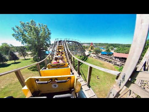 Back row point of view footage of Cyclops