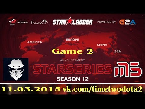 Secret vs M5 #2 (bo3) (Ru) | SLTV Season 12 EU Group A  (11.03.2015)