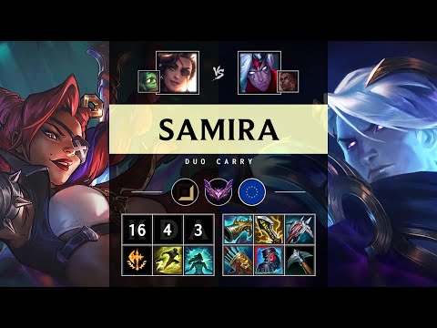 Samira ADC vs Varus - EUW Master Patch 25.S1.3