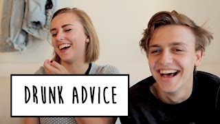 DRUNK ADVICE WITH SCOTT HELMAN | Hannah Witton