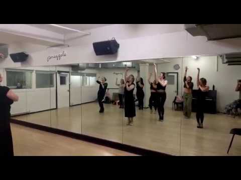 'All I Want for Christmas is You' Cheek of It burlesque drop in class