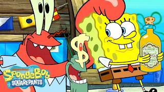 Download lagu Mr. Krabs & Plankton Start a Business Together?! 🤑 | Full Scene | SpongeBob mp3