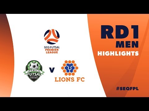 SEQ FPL Men's R1 - Ipswich Futsal vs. Lions FC Highlights