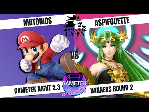 Gametek Night 2.3 | [RBT] MrTonios (Mario) vs [SB] Aspifouette (Palutena)