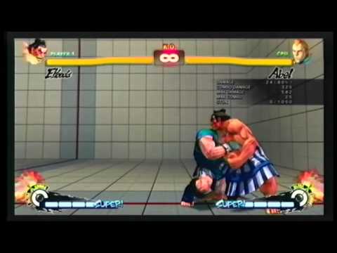 XBOX360 SSFIVAE E. Honda Combos (supplementary)