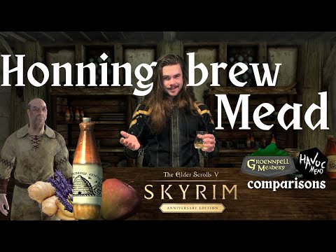 I Brewed HONNINGBREW MEAD from Skyrim! | Elder Scrolls Cookbook