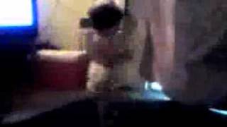 My bby girl dancing 2 Lil zane- callin me